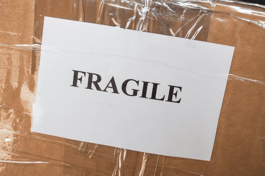 Protect Fragile Items Carefully